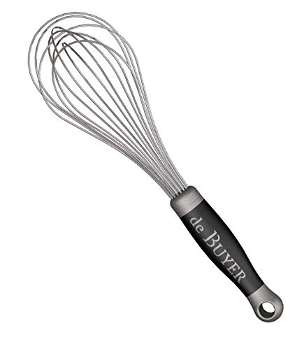 De Buyer Polypropylene professional whisk with stainless steel wires ...